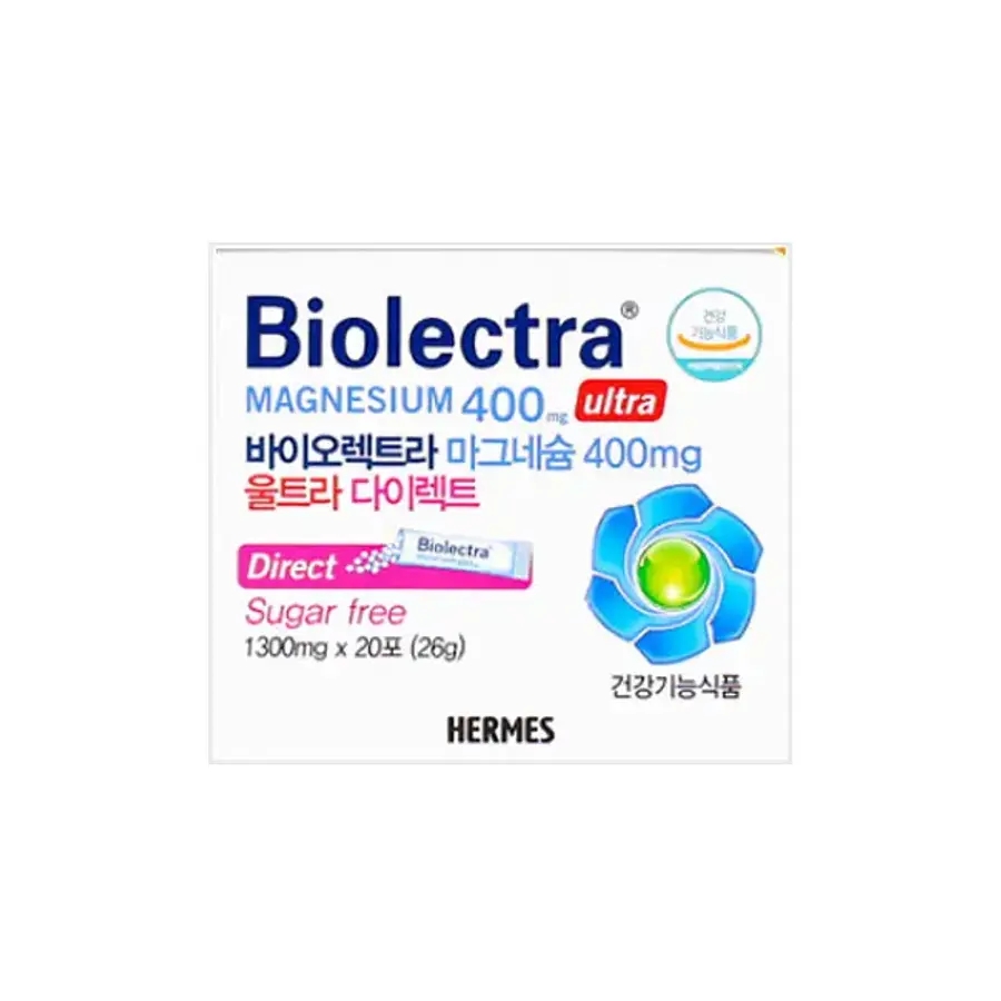 헤어메스 바이오 렉트라 마그네슘 400mg 20포