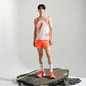 [엠씨엔스포츠] 메세나 남성 포멜로 마라톤 러닝 싱글렛+쇼츠 세트