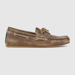 GUCCI 남성 보트 슈즈
