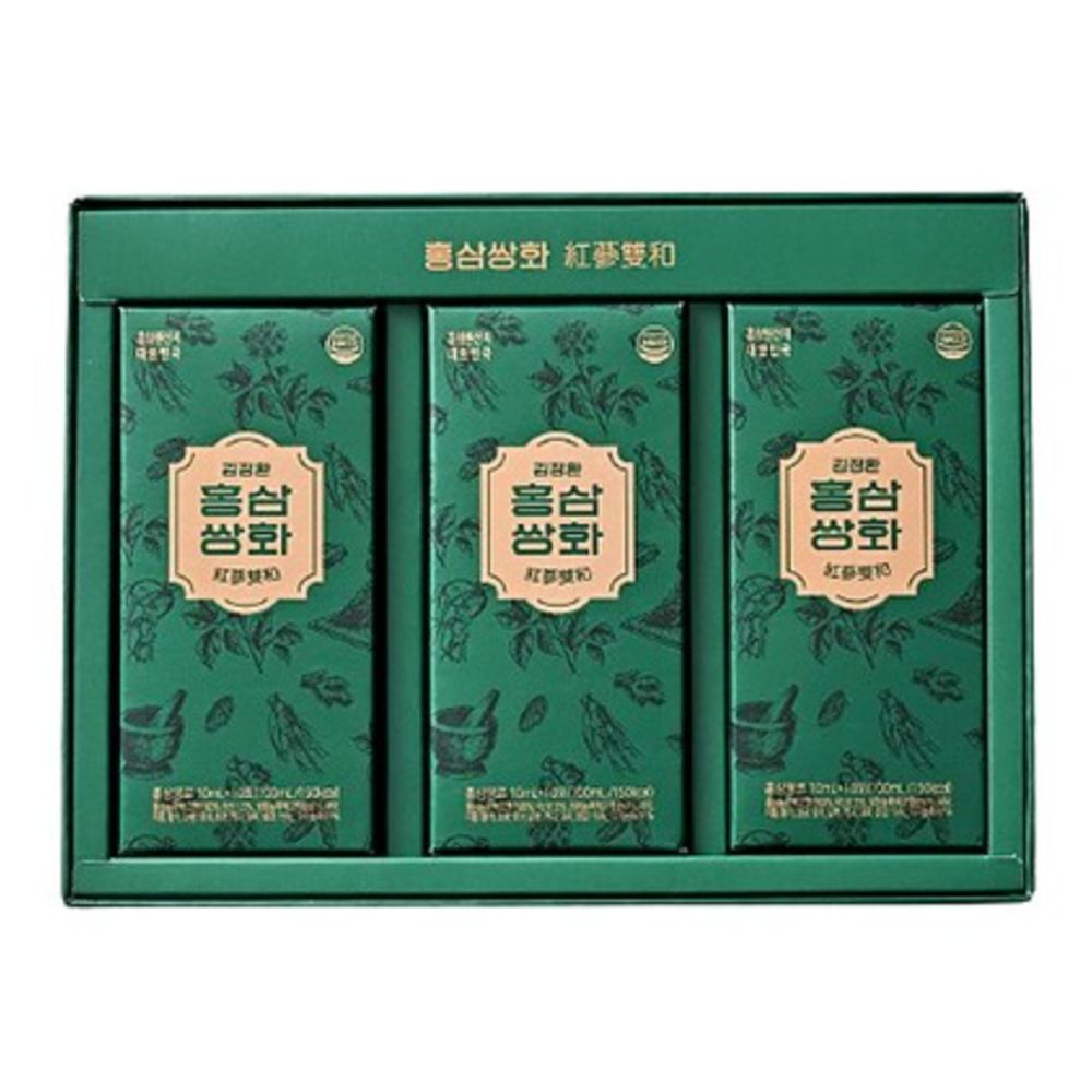 김정환 홍삼 쌍화 10ml x 30포, 1개