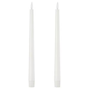 [롯데백화점] 이케아 SMALOM 스몰롬 배터리식 LED 양초 2개입 28cm LE1221030038