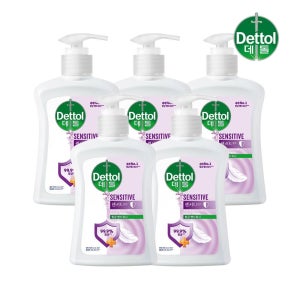 데톨 [패션플러스][데톨]데톨 센서티브 핸드워시 250g x5개