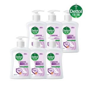 데톨 [패션플러스][데톨]데톨 센서티브 핸드워시 250g x6개