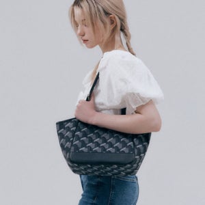 [로사케이] 알리스 자카드 토트 MM_JB RTXSBF788JBMM