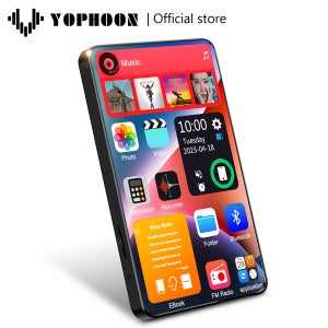 Yophoon 4 인치 X20-New UI MP4 음악 플레이어 터치 스크린 16GB BT 5.0 스피커 1080P 비디오 전자 책 FM MP3 오디오 플레이어 16G-256G