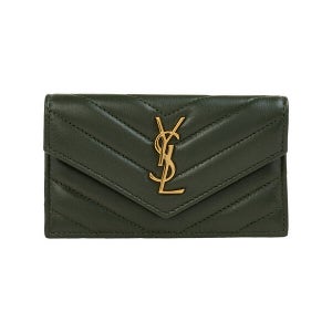 럭셔리에비뉴  (생로랑) 612808 AAA44 3189 FW25 여성 카산드라 플랩 카드지갑 (P003766077)