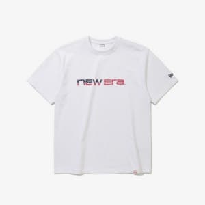 US 플래그 티셔츠 화이트