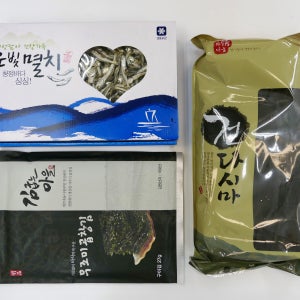 곱창김 건어물세트(곱창김 12봉+중멸치 400g+건다시마 200g)