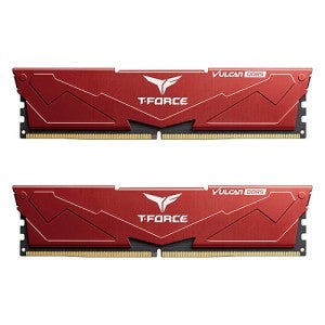 TeamGroup T-Force DDR5-5600 CL36 Vulcan Red 패키지 (64GB(32Gx2))