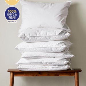 바운티풀 1+1 호텔베개 스탠다드 구스베개솜 50X70 1+1_standard_goosepillow