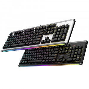 마이크로닉스 WARP WK-1 마닉축 RGB 게이밍 기계식 키보드 블랙 (청축)