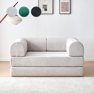 시월구일 후아 패브릭 모듈 압축 소파 2인용 3인용 소파베드 3colors