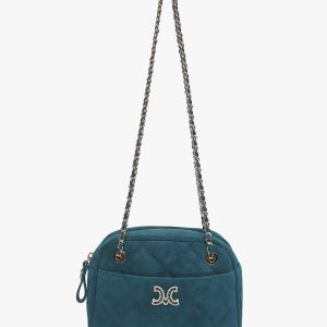 [MICHAA] 미니백 참 장식 퀼팅 체인 백 [MIQ2AHB010]