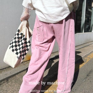 #매크리 D3 힙앤힙 쏘 쿨 피그 와이드팬츠(베이지,퍼플)