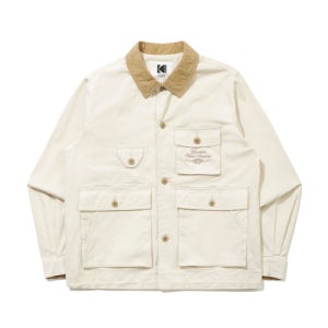[코닥] 코튼 카라 워크 자켓 IVORY K6123LJKR1IVR
