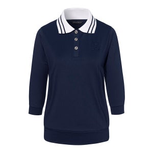 힐크릭 H612 여성 헨리 7부소매 TS NAVY 모다아울렛 천안아산점