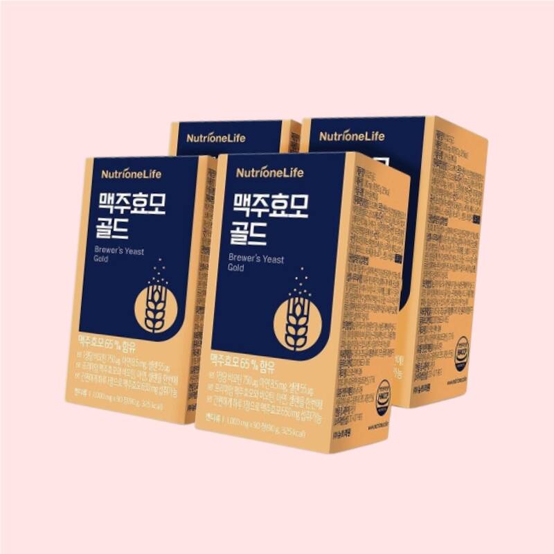 <b>뉴트리원라이프 맥주효모</b> 골드 4박스 4575762