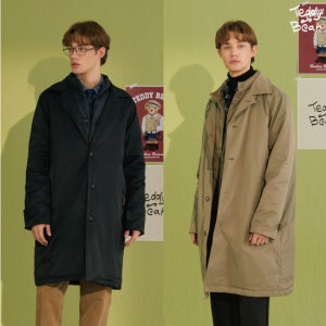 테디베어 남성 패딩 트렌치코트 1종 TV상품
