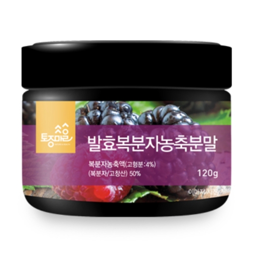 토종마을 발효복분자 농축분말 120g, 3개