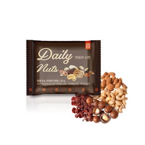 하루 한 봉 데일리 너츠 20G X 30봉 견과세트