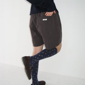[론론] BUTTON ROLL UP SHORTS CHARCOAL RR26APT5214CC