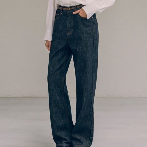 [시야쥬] SIJN6082 기모 논페이드 슬로우 데님_Dark blue_SIJN6082_DBL