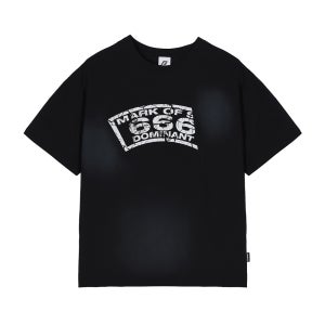 [도미넌트] Mark of SIX T-SHIRTS_Black