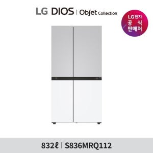 LG 디오스 AI 오브제컬렉션 냉장고 (매직스페이스) 832L S836MRQ112 TV상품
