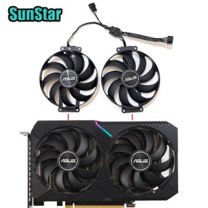 새로운 원본 6PIN 87MM CF9010U12S T 129215 SU 비디오 카드 냉각 팬, ASUS RTX 3060,RTX 3060 TI 8G 미니 비디오 카드용