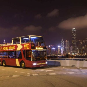 홍콩 빅버스 나이트 시티투어 버스 탑승권 - 빅버스 투어 구룡 나이트 투어 (소인)
