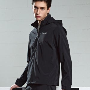 캘빈클라인스포츠 캘빈클라인 스포츠 남성 바람막이 셋업 나일론 우븐 자켓 (블랙)