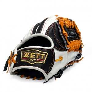 제트 프로스테이터스 경식 오더 외야 글러브 12.5인치 블랙/화이트/오렌지 스타라벨