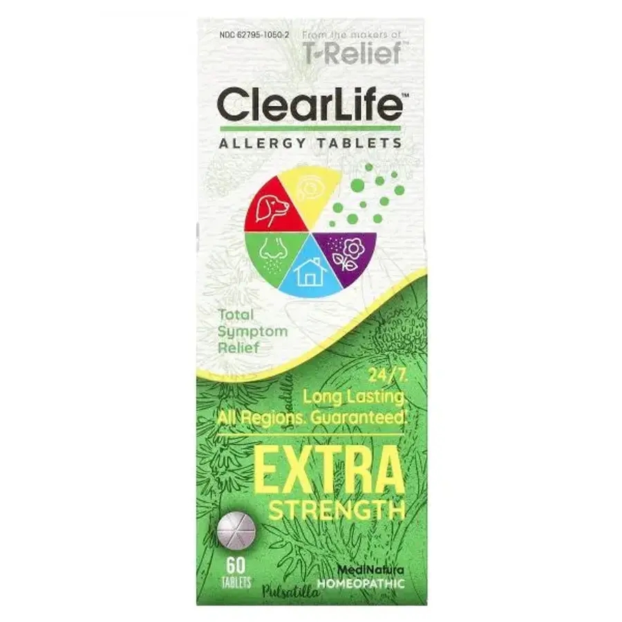 <b>MediNatura</b>, ClearLife <b>Allergy</b> Tablets, 60 Tablets