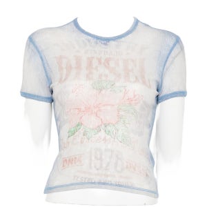 디젤 티셔츠와 폴로 셔츠 블루 A235190HGCN8MMA