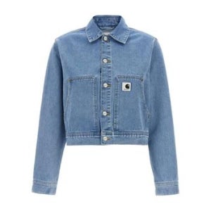 칼하트 데님 자켓 블루 스톤 블리치 138206076