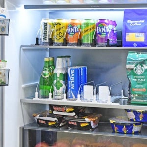 [패션포럼] 냉장고 음료수 디스펜서 트레이 캔맥주 정리 자동 가성비 좋은 데일리 필수템_56816989