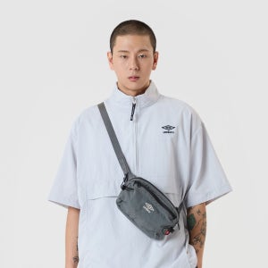 [엄브로] 클래식 반팔 스탠넥 아노락 그레이(UQ223CWT42)