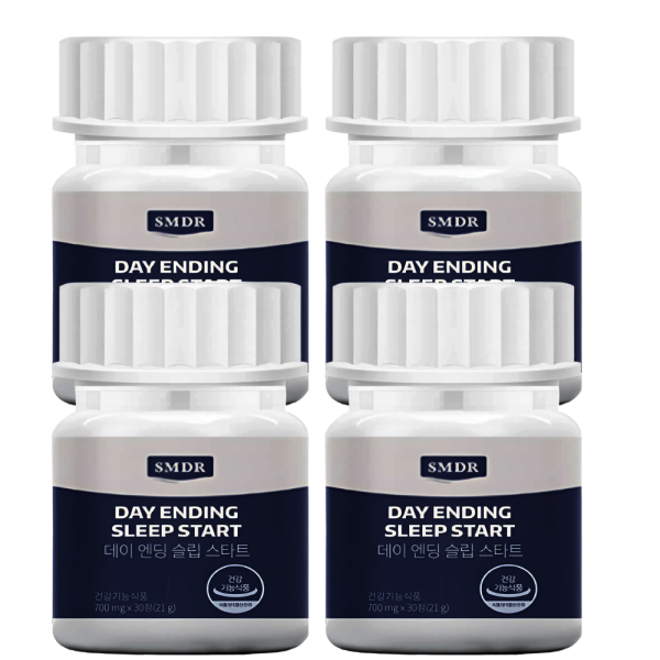 SMDR <b>바이오메스턴</b> SMDR 데이 엔딩 슬립 스타트 700mg x 30정 4박스