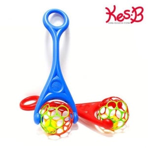 유아 감각발달 교구 말랑말랑 소리나는 볼 롤러 [ABR1588]