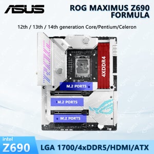 ASUS ROG MAXIMUS Z690 FORMULA Z690 ATX DDR5 마더보드 LGA 1700 (i9-12900K, i7-12700K, i5-12600K CPU 지원) P