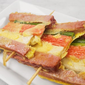 네가지 재료를 한입에 쏙 수제 꼬치전 8-9개입