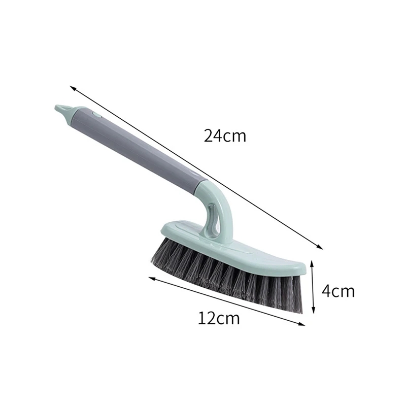 바닥 브러시 벽 세척 <b>화장실</b> 타일 죽은 코너 슬롯 없음 용 청소 도구  02 <b>GRN</b>