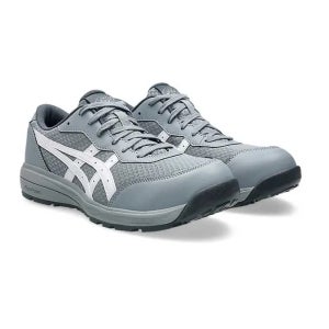 아식스 원잡 안전화 CP221 발볼 3E 그레이 경량 논슬립 쿠션 현장 물류 택배 작업화