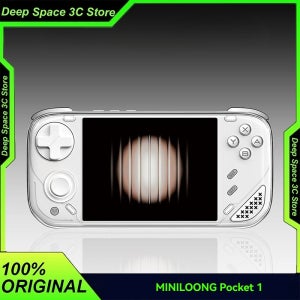 MINILOONG Pocket 1 휴대용 게임 콘솔 4인치 960×720 HD 디스플레이 8G LOONGOS 시스템 RGB 홀 효과 조이스틱 게임 콘솔