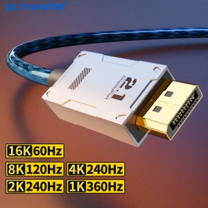 샤오미 TV 박스 PC 노트북 모니터 게임용 디스플레이 포트 케이블, 16K 디스플레이 포트 케이블, DP2.1 8K 비디오 오디오 케이블, 4K144Hz