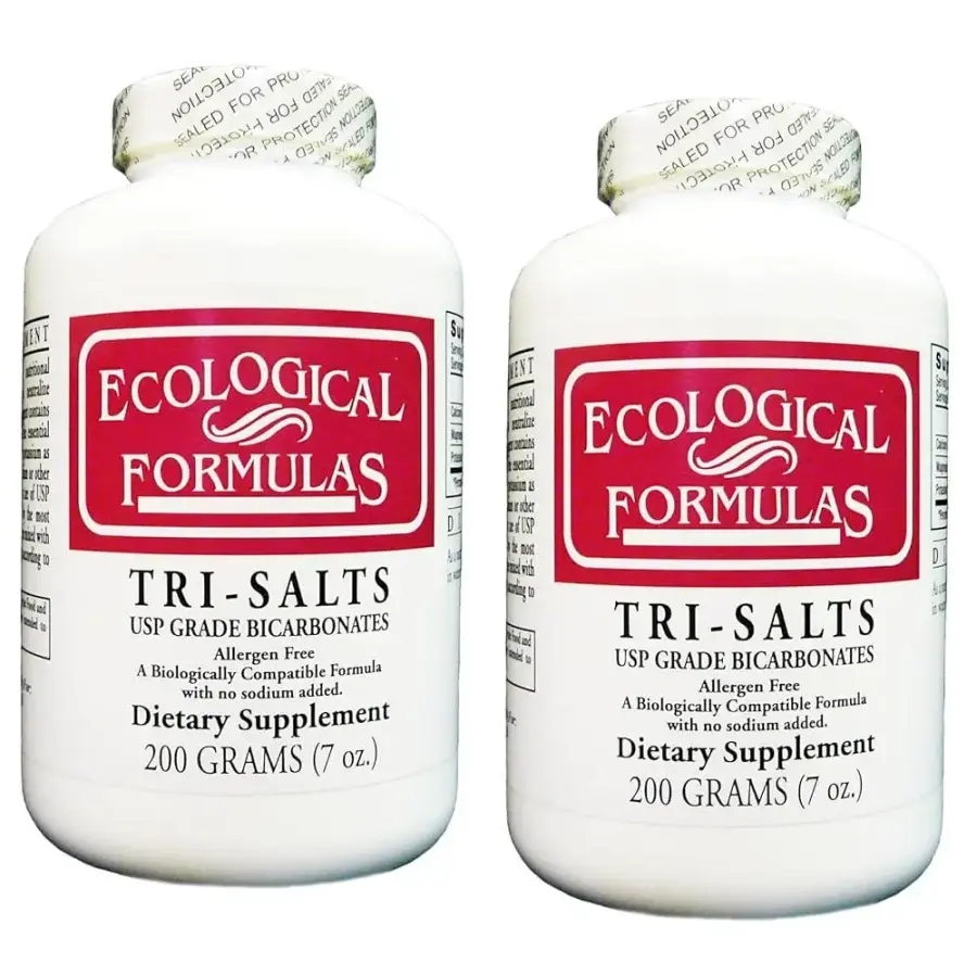 Ecological Formulas <b>Tri</b> <b>Salts</b> 칼슘 마그네슘 칼륨 200 GMS X 2병 나트륨 프리