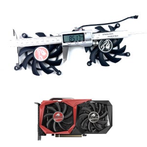 새로운 냉각 팬 85MM 4PIN RTX2060 2060TI GPU 팬 컬러풀 GTX1660 1650 1660Ti 1660 슈퍼 그래픽 카드 팬용
