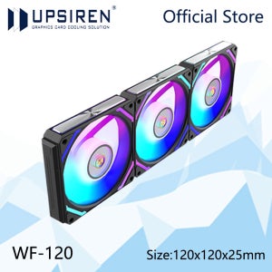 UPSIREN WF-120 ARGB PWM 3PCS 섀시 fanARGB120mm/4PIN PWM/매직 컬러 무선 스티칭 컴퓨터 방열 팬