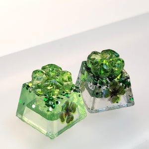 🍀행운을 가져다 주는 네잎클로버 키캡, 포인트키캡 하또랜드