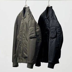 유니클로 질샌더 콜라보 +J 하이브리드 다운 자켓 오버사이즈 MA1 485339